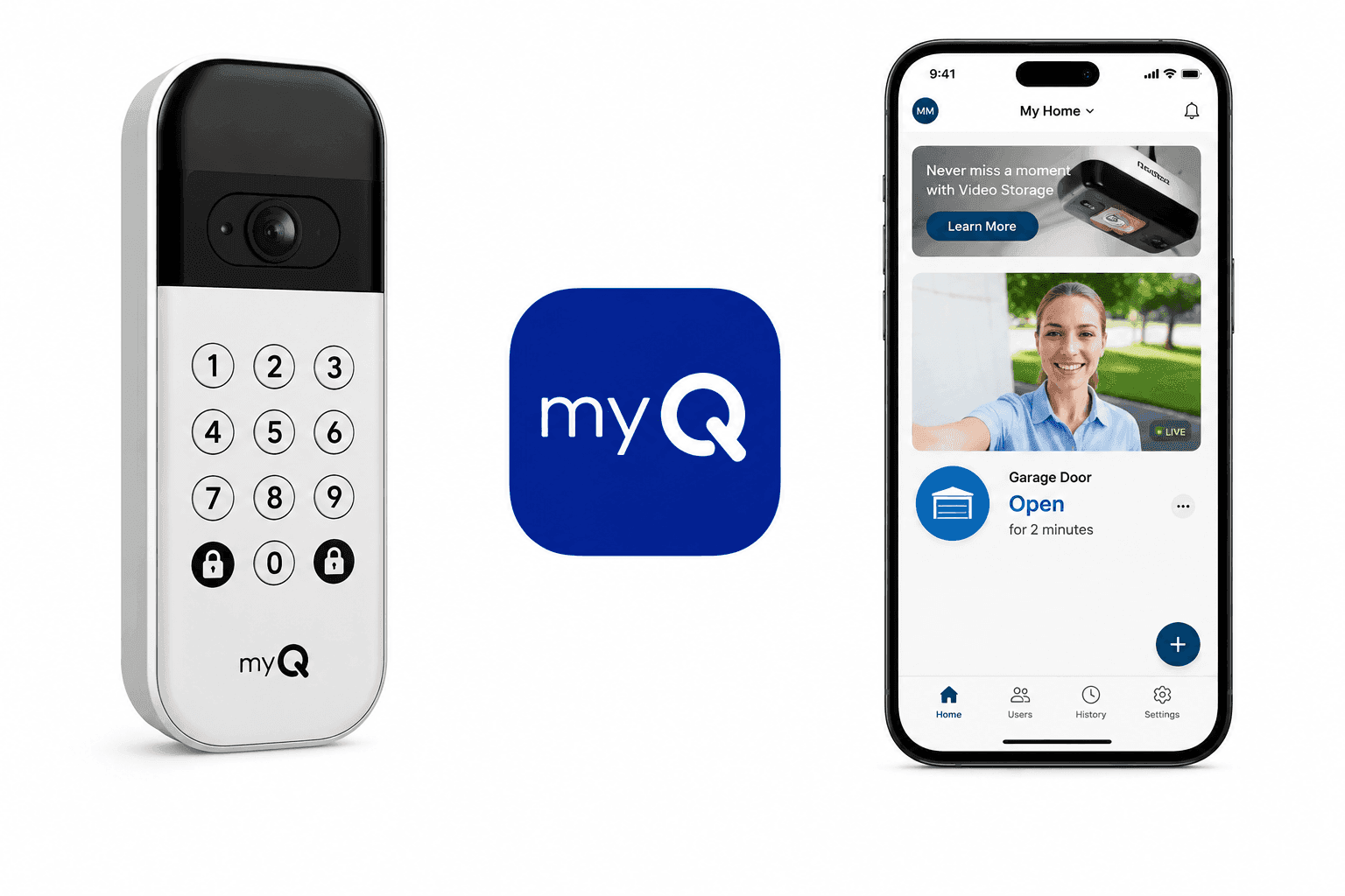 Garage Door myQ Video Keypad Installation & Setup