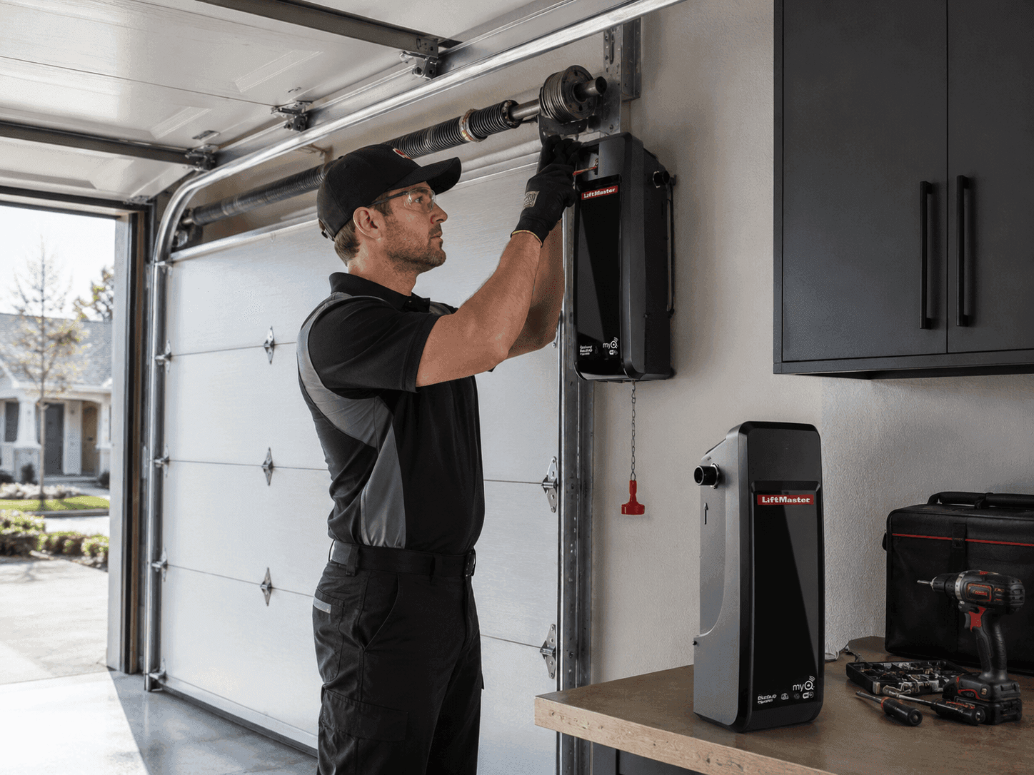 Jack Shaft Garage Door Opener Installation & Service & Replacement