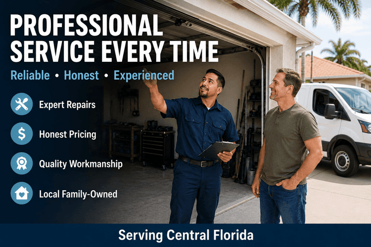 Why Professional Garage Door Service Makes All the Difference