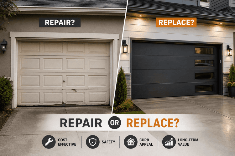 Repair or Replace Your Garage Door?